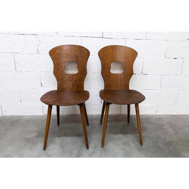 Baumann Gentiane Model Chairs, 1960, Set of 2 For Sale - Image 6 of 18
