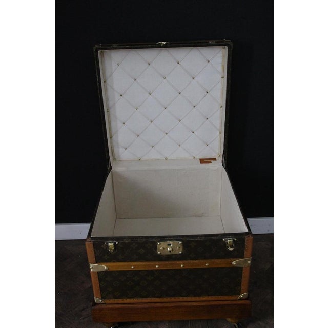 Small Monogram Trunk from Louis Vuitton, 1920 For Sale - Image 4 of 18