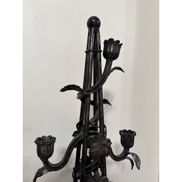 Maitland - Smith Maitlin-Smith Candelabra For Sale - Image 4 of 9
