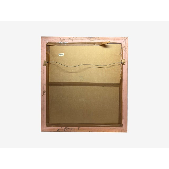 Barbara Wood, Art Deco, Monumental Oil on Paper, Usa, 20th C. For Sale - Image 15 of 15