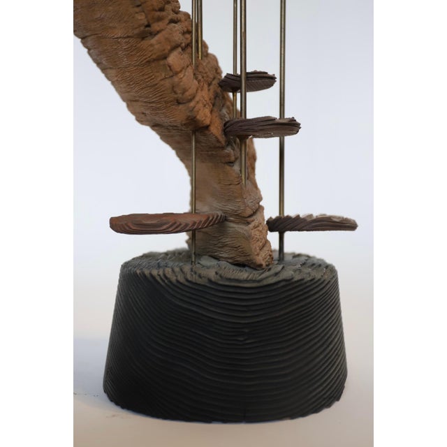Midcentury Cat Tail and Driftwood Witco Style Sculpture For Sale - Image 13 of 14