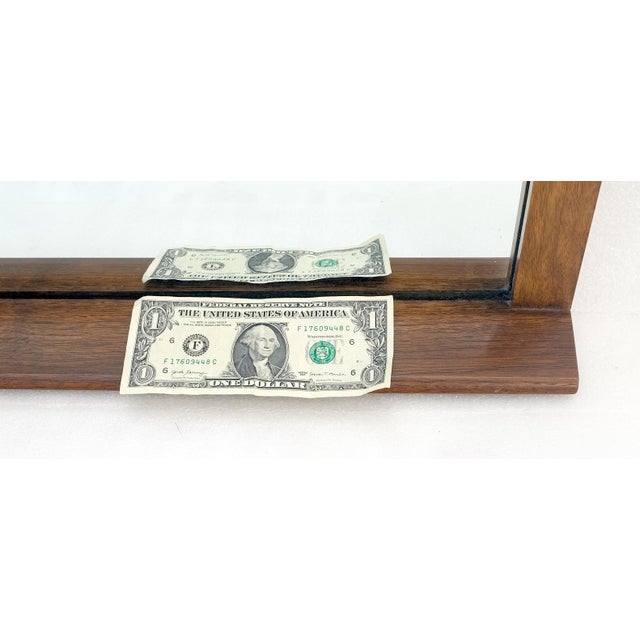 Wood Pair of Mid Century Modern Rectangle Walnut Wall Mirrors by John Stuart For Sale - Image 7 of 7