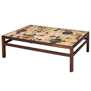 Tue Poulsen Tile Coffee Table For Sale