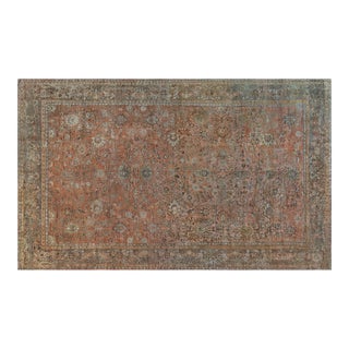 Authentic 19th Century Persian Sultanabad Rug For Sale