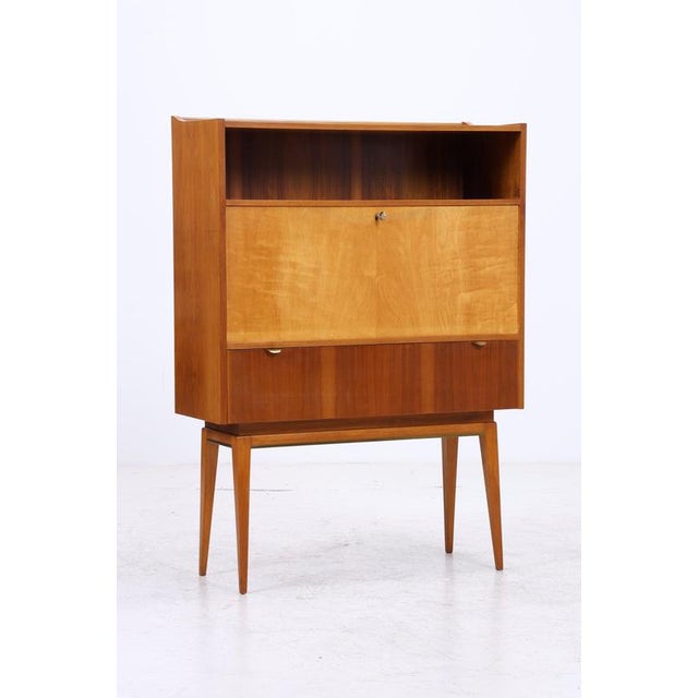 2000 - 2009 Mid-Century Modern Secretary Desk For Sale - Image 5 of 18