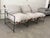 Contemporary Classic Home Palermo Natural Sofa For Sale - Image 3 of 12