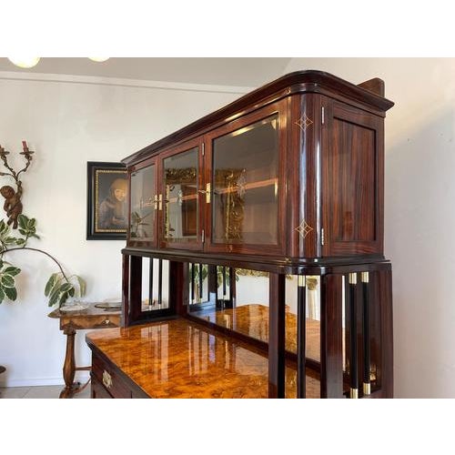 Art Nouveau Credenza Bookcase For Sale - Image 14 of 18
