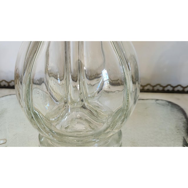 Vintage French Four-Section Glass Bar Decanter With Spouts For Sale In New York - Image 6 of 18