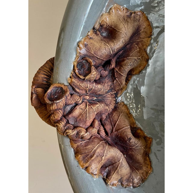 1970's Artistic Glazed & Mat Centerpiece For Sale In Miami - Image 6 of 10