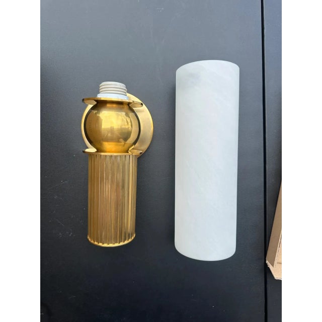 2020s Corbett Lighting Ronda Vintage Brass Light Wall Sconce - a Pair For Sale - Image 5 of 11