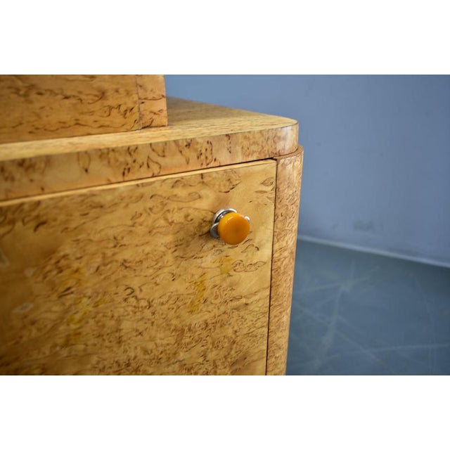 Art Deco Bedside Tables, Czechoslovakia, 1937, Set of 2 For Sale - Image 9 of 18