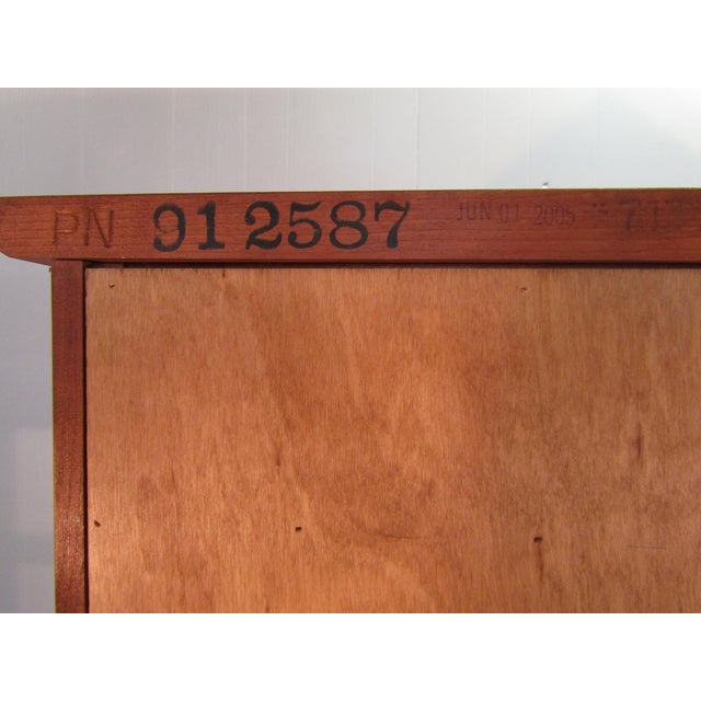 Stickley Solid Cherry Mission Arts and Crafts Style Desk For Sale - Image 12 of 12