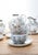 Japanese Kutani "eggshell" porcelain tea set for 8 people. The NIPPON mark on the base indicates it was made in Japan...