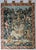 Medieval Style Unicorn at the Fountain Wall Tapestry, 1990s For Sale - Image 11 of 12