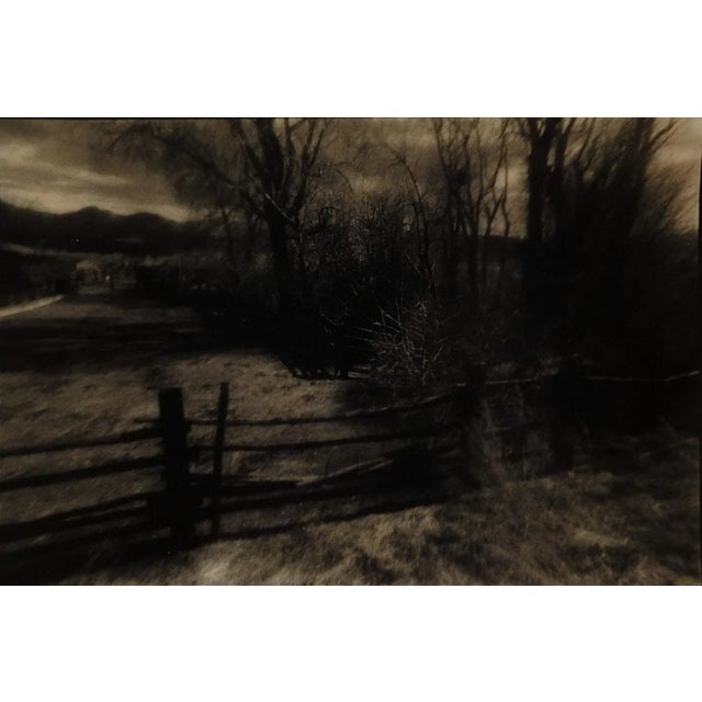 Contemporary Vintage 1990's Sepia Toned Moody Landscape Photograph For Sale - Image 3 of 3