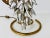 Metal Golden Florentine Flower Shape Table Lamp attributed to Hans Kögl, Germany, 1970s For Sale - Image 7 of 10