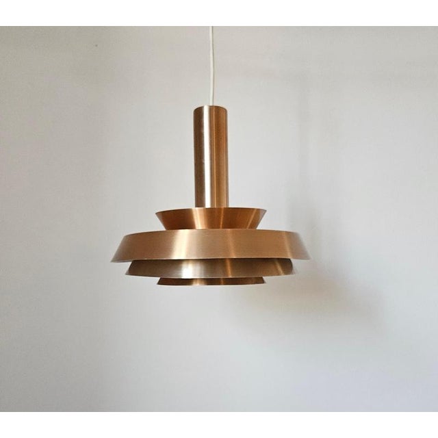 Mid-Century Modern Mid-Century Pendant in the style of Jo Hammerborg, Denmark, 1970s For Sale - Image 3 of 15