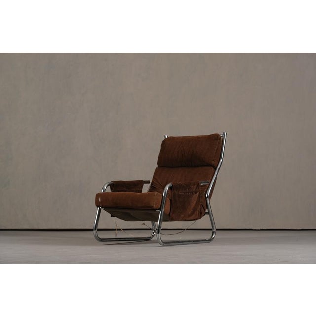 Mid-Century Armchair and Sofa Set by Gillis Lundgren for Ikea, Sweden, 1970s, Set of 2 For Sale - Image 18 of 18
