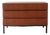 Teak Chest of 3 Drawers on Black Metal Base, 1960s For Sale
