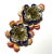1950s Freirich Swirl Bead Clip on Earrings - 2 Pieces For Sale - Image 4 of 4