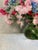 Victor Abeloos, Bouquet of Flowers in a Green Vase, 1890s, Oil Painting on Canvas, Framed For Sale - Image 7 of 12