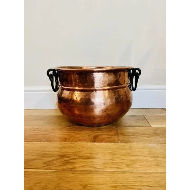 George III Copper Pot, 1800s For Sale - Image 6 of 7