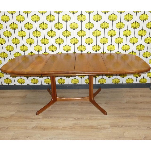 Solid Teak Dining Table from Dyrlund For Sale - Image 10 of 16