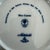 Asian Rare Mottahedeh Blue Canton Luncheon Plate Numbered Charleston Vista Alegre For Sale - Image 3 of 4