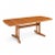 Dyrlund Style Mid Century Danish Teak Hidden Leaf Expanding Dining Table With 2 Leaves For Sale - Image 9 of 10