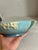 Vintage 1948 Roseville Pottery Wincraft Blue Console Bowl For Sale In Orlando - Image 6 of 9