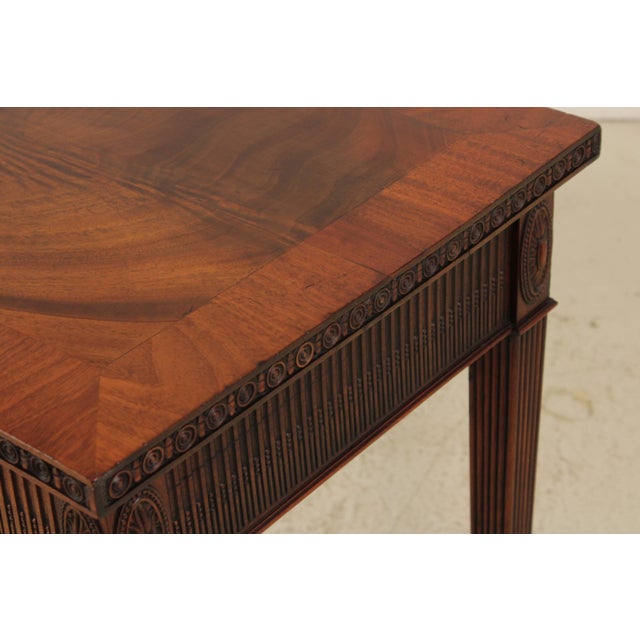 Wood Adams Late 19th Century Mahogany Sideboard Server Console For Sale - Image 7 of 18