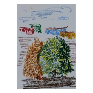 Alfredo Pizzi, Abstract 1, Pastel Drawing, 2025 For Sale