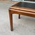 Mid-Century Modern Sculpted Walnut Coffee Table With Black Laminate Inset Top For Sale In Dallas - Image 6 of 7
