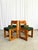 This set of four sleigh chairs from Maison Regain is ready to grace your dining room. Their solid elm frame, with its...