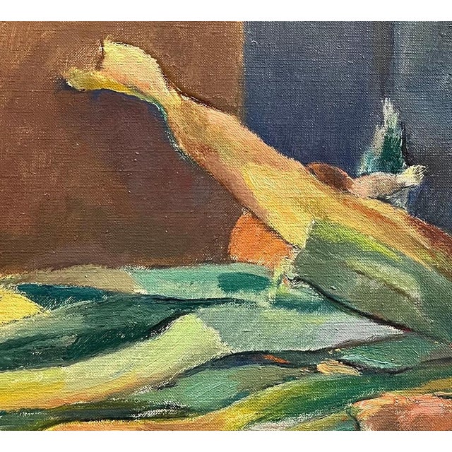 Fernand Blondin, Vegetables, Oil on Canvas For Sale - Image 4 of 11