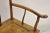 Brown Mid 20th Century Vintage Chinese Elm Wood Ming Yoke Back Lacquered Asian Scholars Arm Chair For Sale - Image 8 of 12