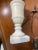 Pair of Mid Century Romanian Alabaster Marble Urn Table Lamps Neoclassical For Sale - Image 9 of 15