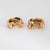 1990s Vintage Cartier Trinity Earrings 18k Gold 3/4" Fine Signed Jewelry, A Pair For Sale - Image 5 of 5