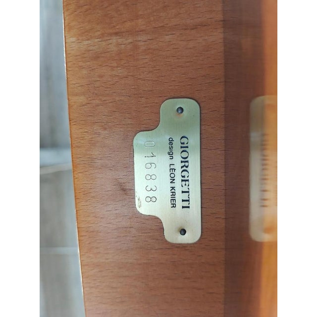 1990s Mensa Magna Dining Table attributed to Leon Krier for Giorgetti, 1990s For Sale - Image 5 of 15