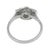 Art Deco Style Diamond Platinum Engagement Ring, Size 7 For Sale In Los Angeles - Image 6 of 6