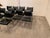 Vintage Chrome and Imitation Leather Chairs, Set of 9 For Sale - Image 5 of 6