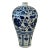 Chinoiserie Blue & White Meiping Plum Vase 17.5" H For Sale