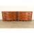 Ralph Lauren Ralph Lauren French Provincial Louis XV Carved Walnut Marble Top Commodes or Chests of Drawers, Pair For Sale - Image 4 of 16