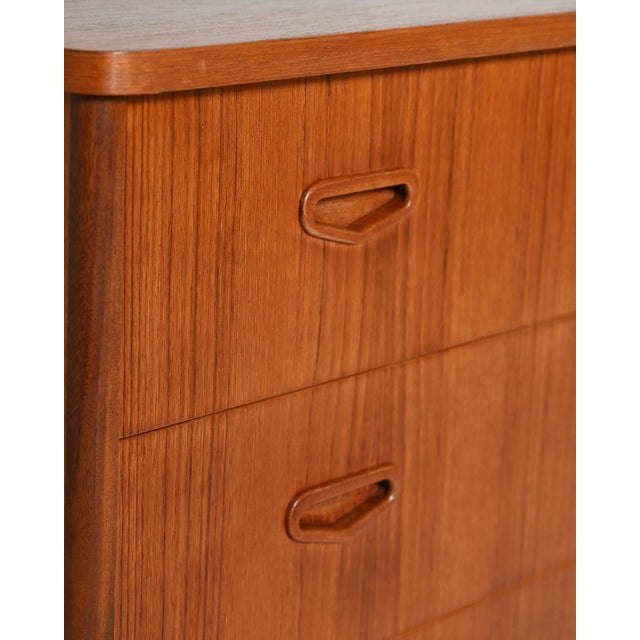 Vintage Swedish Teak Chest of Drawers, 1950s For Sale - Image 6 of 10