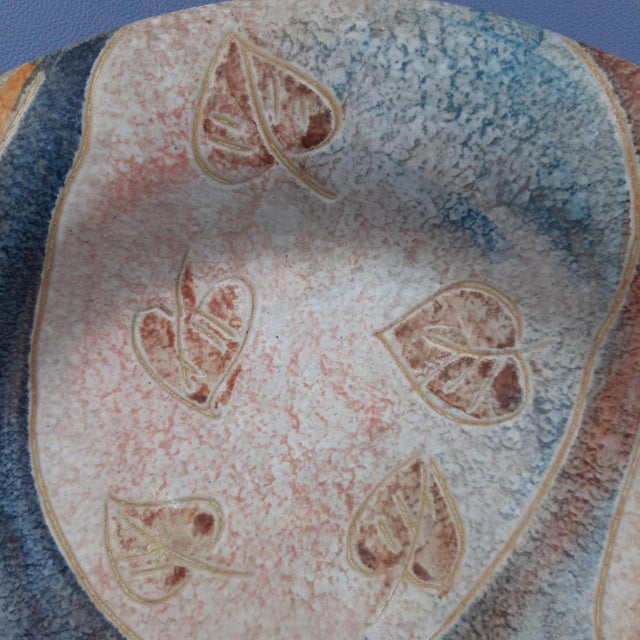 Italian Ceramic Plate by Italica Ars Lazzaro, 1950 For Sale - Image 6 of 12