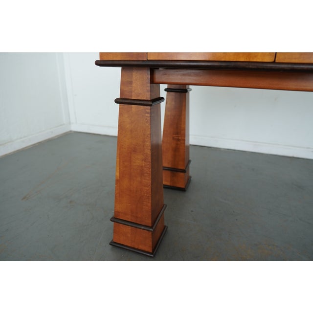 Vintage Hickory White Biedermeier Writing Desk For Sale - Image 9 of 13