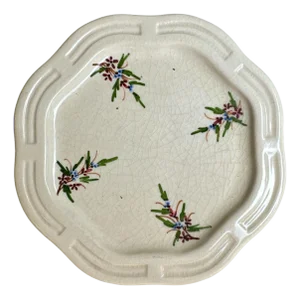 French Bread Plates, S/12