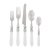 VIETRI Aladdin Brilliant Flatware Clear Five-Piece Place Setting For Sale - Image 11 of 11