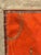19th-Century Qing Chinese Red Silk & Gold-Thread Buddhist Lion Embroidery For Sale - Image 10 of 17
