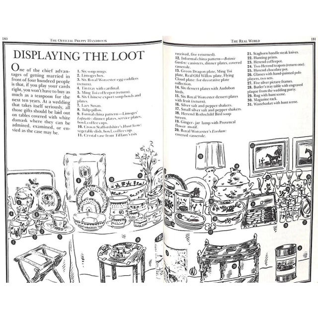 "The Official Preppy Handbook Uk Edition" 1981 Birnbach, Lisa [Edited By] For Sale - Image 16 of 16